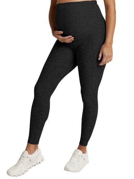 Spacedye Pocket Legging Bottoms Beyond Yoga Darkest Night XS 