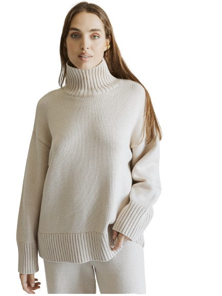 Cozy Turtleneck Sweater Tops Kerisma S Oat 