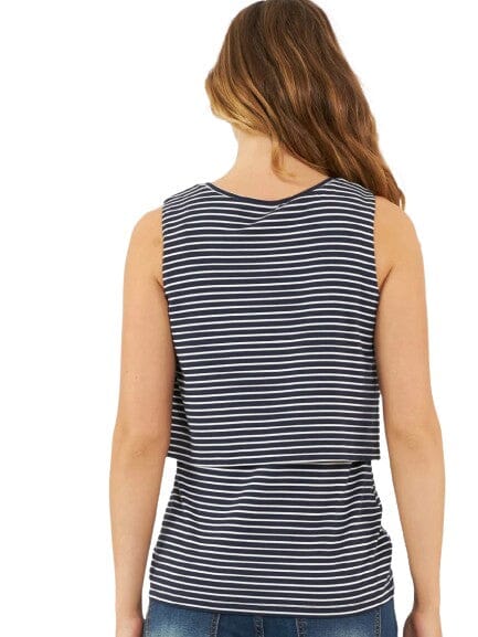 Avril Stripe Nursing Tank Ripe 