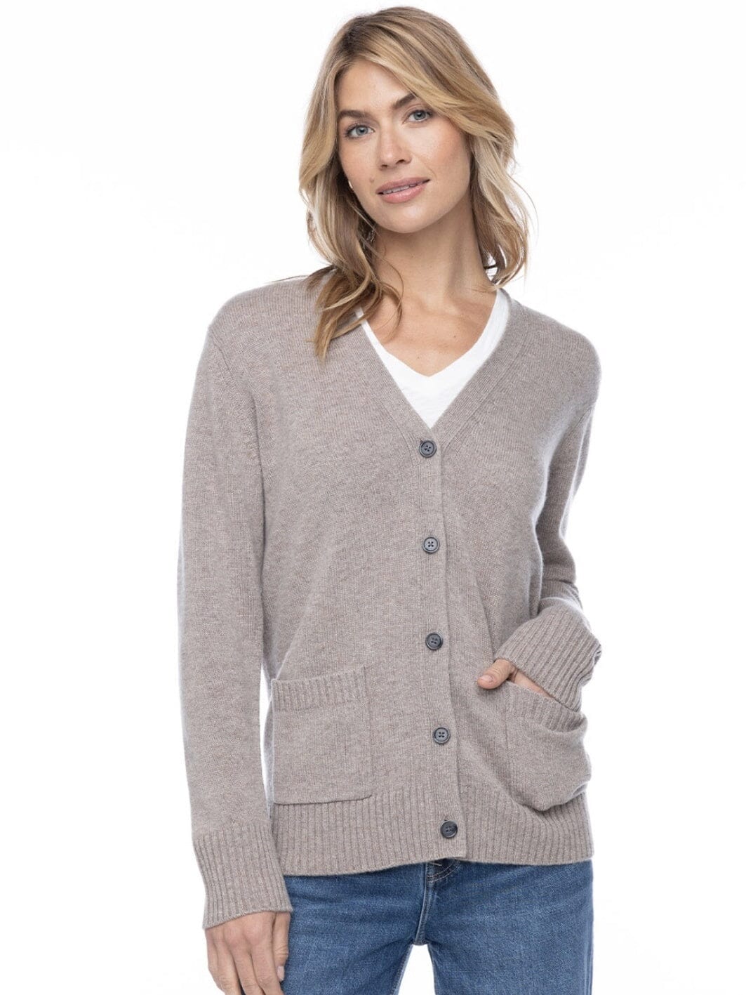 Cary Cashmere Cardigan Tops MOM fave 